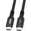 USB-C į USB-C laidas MicroConnect USB3.2CC015 — USB 3.2 Gen 2x2, 0,15 m, juodas