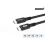 USB-C į USB-C laidas MicroConnect USB3.2CC015 — USB 3.2 Gen 2x2, 0,15 m, juodas