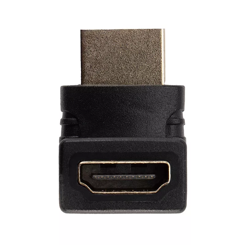 Lindy HDMI moteriškas į HDMI vyrišką 90 laipsnių stačiu kampu adapteris - aukštyn