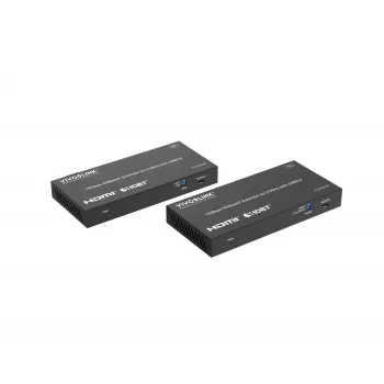 KVM rinkinys VivoLink VLKVM150 HDBaseT KVM prailgintuvas 18Gbps, atstumas iki 150 m