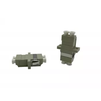 Lanview LVO-LC-CON-OM1/2 LC/UPC lizdas-lizdas duplex skaidulinis adapteris, daugiamodis OM1/OM2