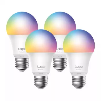 TP-Link Tapo išmanioji Wi-Fi LED lemputė, daugiaspalvė, 4 vnt. pakuotė