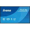 Skaitmeninės reklamos plokščiasis ekranas IIYAMA LH8664UHS-B3AG — 85,6 colio (2,17 m) 3840x2160 4K IPS, 450 cd/m², Wi‑Fi, Android, 24/7, juodas