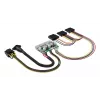Akasa 150W DC-į-ATX adapteris 12V 180W įvairiaspalvis