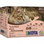 Šlapias ėdalas katėms BOZITA 9116321 12×85 g – bekombis su jautiena, elniena, vištienos kepenėlėmis
