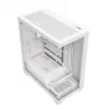 Korpusas MODECOM VOLCANO STELLAR PLUS MIDI WHITE — Midi bokštas, microATX, grūdintas stiklas, USB-C, palaiko GPU iki 420 mm