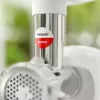 Mėsmalė SMAPP model 490.81 BALTA - 2200 W, 1 greitis, 2.7 kg/min, 3 sieteliai, balta, smulkinimo antgalis