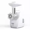 Mėsmalė SMAPP model 490.81 BALTA - 2200 W, 1 greitis, 2.7 kg/min, 3 sieteliai, balta, smulkinimo antgalis