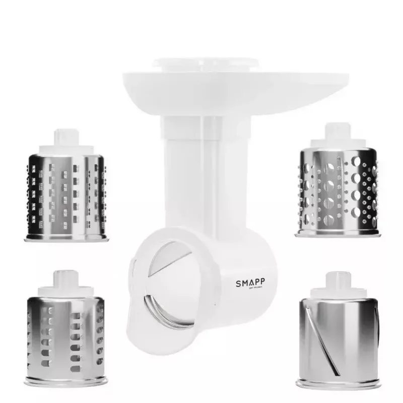 Mėsmalė SMAPP model 490.81 BALTA - 2200 W, 1 greitis, 2.7 kg/min, 3 sieteliai, balta, smulkinimo antgalis