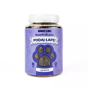 Šlapias šunų ėdalas UNISZKI su ėriena 210 g konservuotas maistas