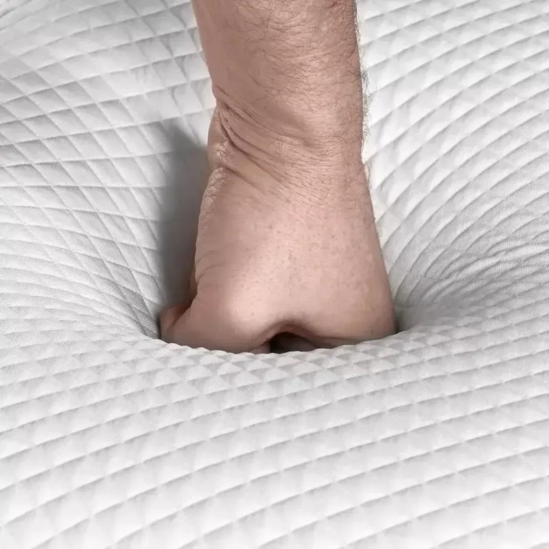 Ortopedinė kaklinė pagalvė ActionMed CERVICAL MED PILLOW PO100AM – putų užpildas, 550×360×120 mm, nuimamas skalbiant užvalkalas, balta