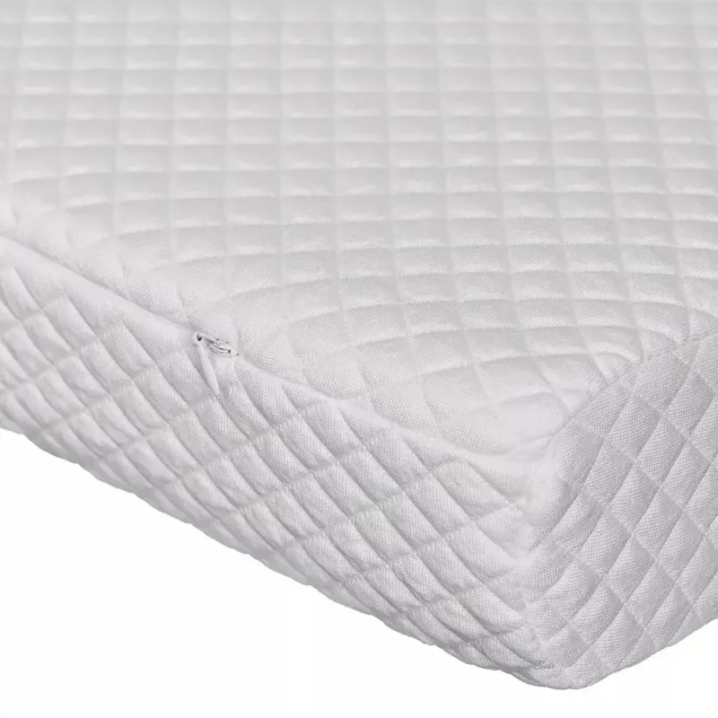 Ortopedinė kaklinė pagalvė ActionMed CERVICAL MED PILLOW PO100AM – putų užpildas, 550×360×120 mm, nuimamas skalbiant užvalkalas, balta