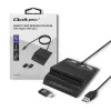 Kortelių skaitytuvas QOLTEC Smart ID Card Reader Intelligenst Model 50636 USB Type C