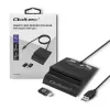 Kortelių skaitytuvas QOLTEC Smart ID Card Reader Intelligenst Model 50636 USB Type C
