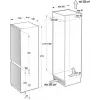 Gorenje NRKI517E41 Įmontuojamas šaldytuvas 252 L Baltas