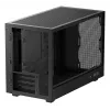 Korpusas DeepCool CH260 Micro Tower juodas — Micro-ATX/Mini-ITX, grūdintas stiklas, USB-C, maks. GPU 413 mm