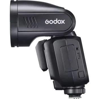 Blykstė Godox V100 Sony – nešiojama 100 Ws blykstė su įmontuota įkraunama baterija