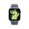Išmanusis laikrodis Apple Watch Series 11 GPS + Cellular 42mm sidabrinis aliumininis korpusas su Purple Fog Sport dirželiu M/L