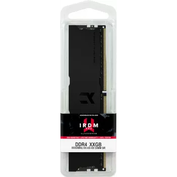 Goodram IRP-K3600D4V64L18/64GDC IRDM DEEP BLACK atminties modulis 64 GB 2 x 32 GB DDR4 288-pin DIMM