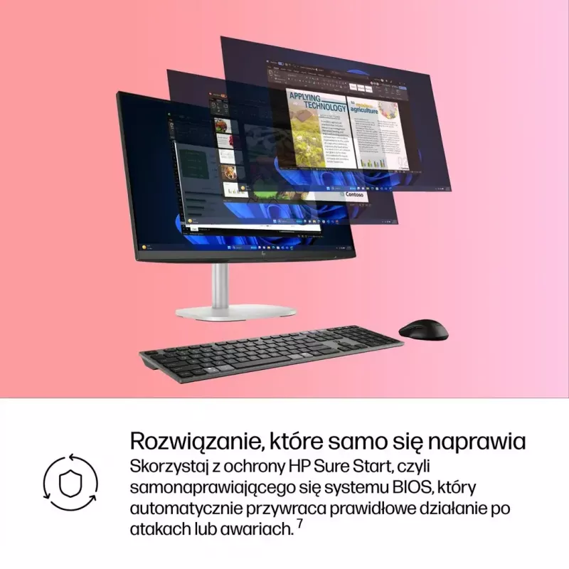 All-in-One kompiuteris HP EliteStudio 8 AiO G1i Ultra 5 23,8 col. FHD Touch IPS 16GB DDR5 512GB SSD Win11 Pro