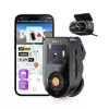 Automobilinis vaizdo registratorius VANTRUE S1PRO MAX – kompaktiškas 2 kanalų įrašymas, 3840×2160 F/1.8, 155° pagrindinė kamera, Wi‑Fi, GPS, 2 colių ekranas, parkavimo režimas, microSD iki 1 TB