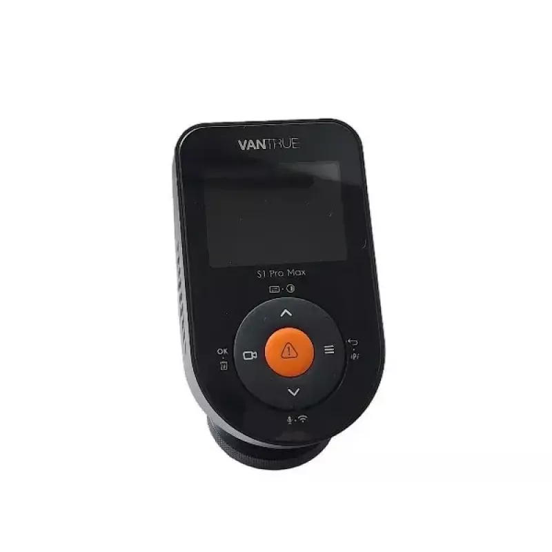 Automobilinis vaizdo registratorius VANTRUE S1PRO MAX – kompaktiškas 2 kanalų įrašymas, 3840×2160 F/1.8, 155° pagrindinė kamera, Wi‑Fi, GPS, 2 colių ekranas, parkavimo režimas, microSD iki 1 TB