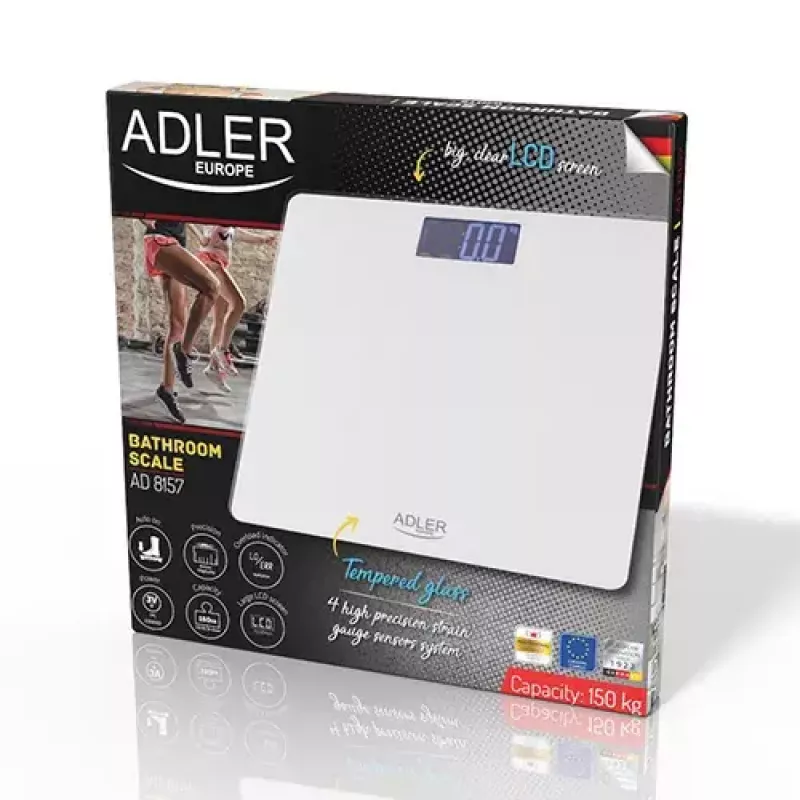 Adler AD 8157W elektroninės asmeninės svarstyklės