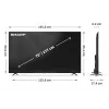 Sharp 70HP5265E televizorius 177,8 cm (70 col.) 4K Ultra HD Smart TV Wi-Fi juodas