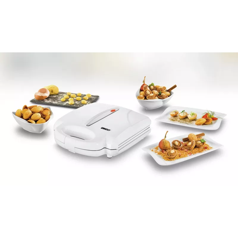 Unold 48360 vaflinė 24 vaflių 1400 W nerūdijantis plienas, balta