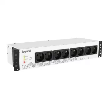Legrand Keor UPS PDU 800VA FR INPUT 8 FR OUTPUT nepertraukiamo maitinimo šaltinis (UPS) budėjimo režimo (Offline) 0.8 kVA 480 W 8 AC lizdai