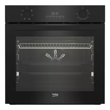 Įmontuojama elektrinė orkaitė BEKO BBIE123001BD – 72 L, 2400 W, LED ekranas, įtraukiamos rankenėlės, garinis savaiminis valymas, juoda