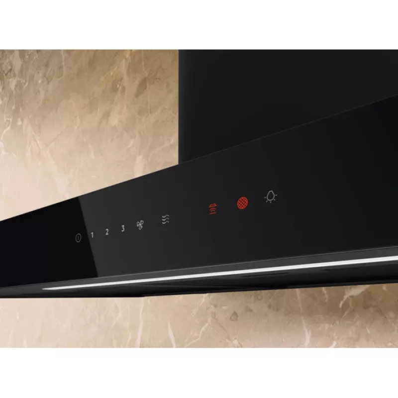 Elektrinis gartraukis Electrolux LFT816K, montuojamas prie sienos, juodos spalvos, 600 m³/h
