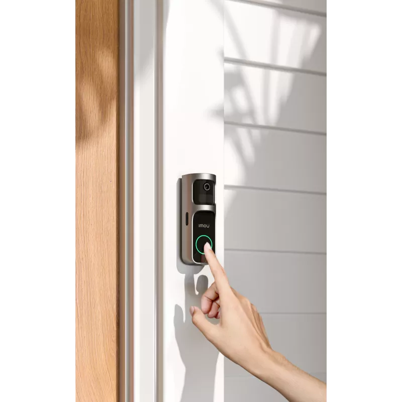 Imou Doorbell 2S Kit Black 3 MP belaidis sieninis vaizdo domofonas