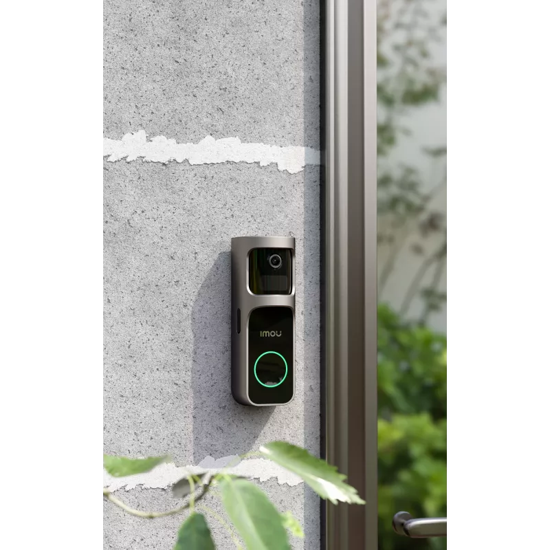 Imou Doorbell 2S Kit Black 3 MP belaidis sieninis vaizdo domofonas