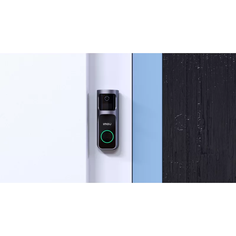 Imou Doorbell 2S Kit Black 3 MP belaidis sieninis vaizdo domofonas