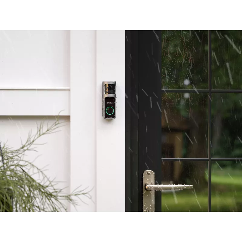 Imou Doorbell 2S Kit Black 3 MP belaidis sieninis vaizdo domofonas