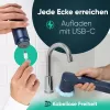 Clatronic ERB 3815 A belaidis elektrinis valymo šepetys su 8 antgaliais