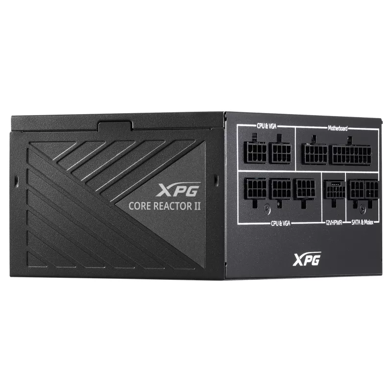 XPG COREREACTOR II 1200W maitinimo blokas, 1200 W, 100-240 V, 50/60 Hz, 15 A, 22 A, 100 A