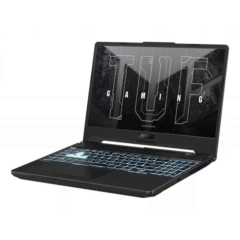 Nešiojamas kompiuteris ASUS TUF Gaming A15 FA506NCG — AMD Ryzen 7 7445HS, 15.6 col. FHD, 16 GB DDR5, 512 GB SSD, RTX 3050, Win11 Home, Juodas