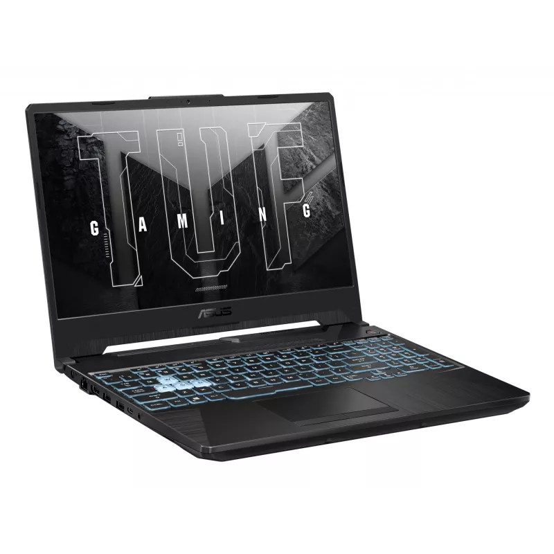 Nešiojamas kompiuteris ASUS TUF Gaming A15 FA506NCG — AMD Ryzen 7 7445HS, 15.6 col. FHD, 16 GB DDR5, 512 GB SSD, RTX 3050, Win11 Home, Juodas