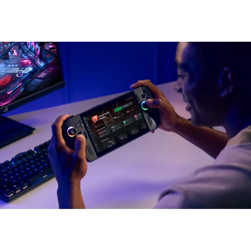 Nešiojama žaidimų konsolė ASUS ROG Xbox Ally X RC73XA-NH011W 17,8 cm (7 col.) 1 TB liečiamas ekranas „Wi-Fi“ juoda