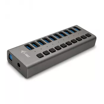 i-tec USB 3.0 įkrovimo stotelė 10 prievadų su 48 W maitinimo adapteriu