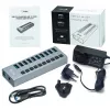 i-tec USB 3.0 įkrovimo stotelė 10 prievadų su 48 W maitinimo adapteriu