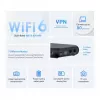 TP-Link TL-WR3002X belaidis maršrutizatorius Gigabit Ethernet dviejų juostų (2,4 GHz / 5 GHz) Juoda