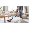 Bosch BCS711PET belaidis siurblys / elektrinis šluotuvas, akumuliatorinis, be maišelio, 0,3 l, juoda, raudona, 3 Ah