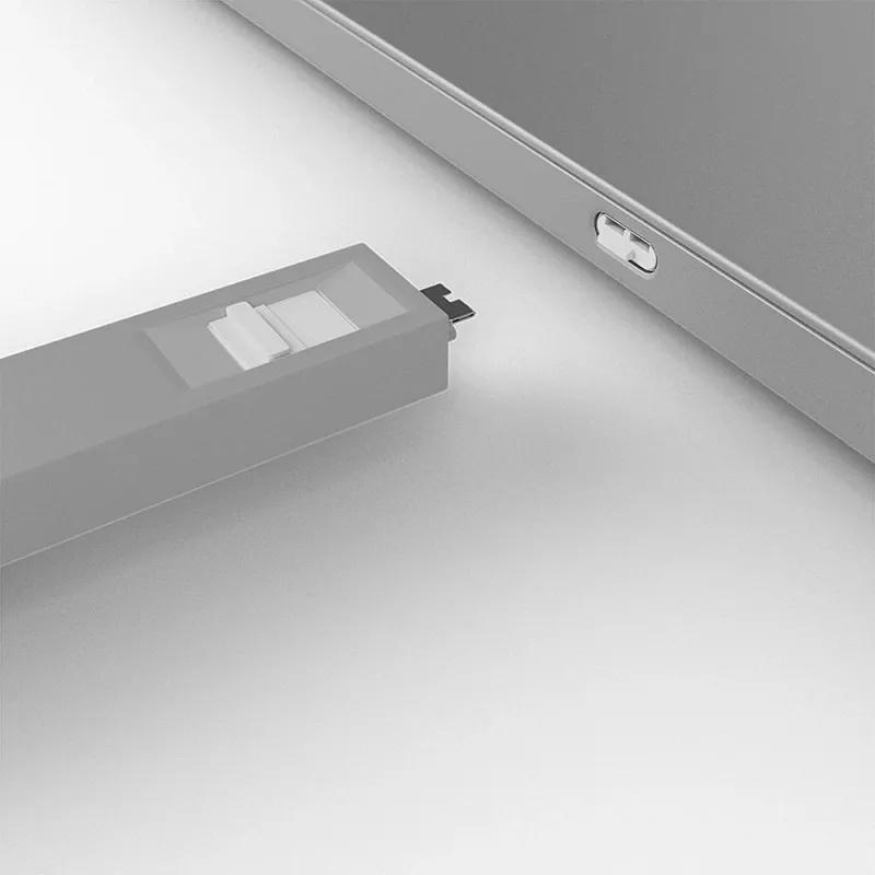 Lindy USB Type C prievado blokavimo raktas – 4 vnt. komplektas, balti