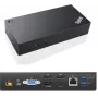 Lenovo 03X7194 dokas / prievadų replikatorius, laidinis, USB 3.2 Gen 1 (3.1 Gen 1) Type-C, juodas