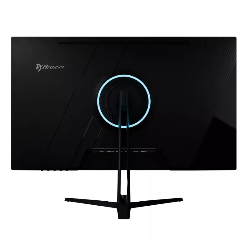 27 colių Arozzi Nova kompiuterio monitorius, 2560 x 1440 Quad HD, IPS LED, 1 ms, VESA, įmontuoti garsiakalbiai – Juodas