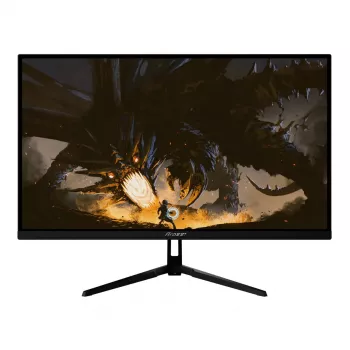 27 colių Arozzi Nova kompiuterio monitorius, 2560 x 1440 Quad HD, IPS LED, 1 ms, VESA, įmontuoti garsiakalbiai – Juodas