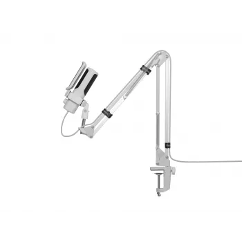GENESIS Radium 251 White – Žaidimų konsolės mikrofonas